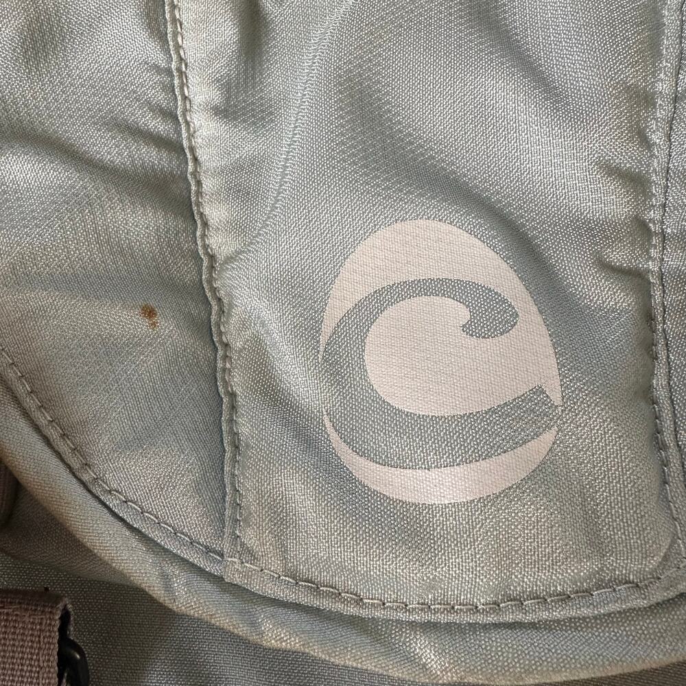 Clive Skateboard Backpack Zipper Buckles Straps Light Blue‎ Multipocket - Picture 3 of 15